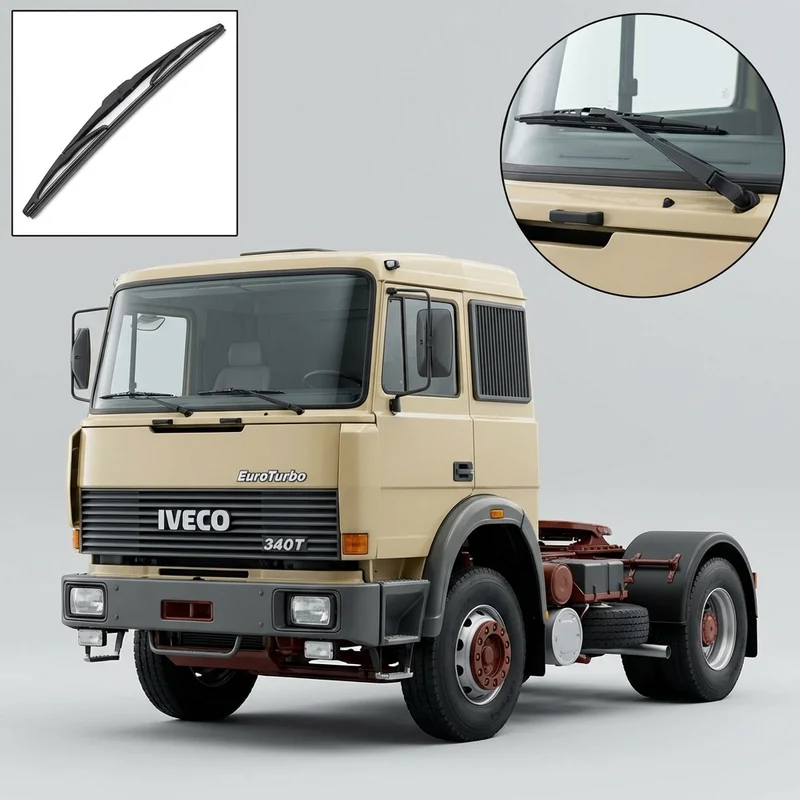 Passenger Side Wiper Blade for Iveco EuroTurbo 340T (1987 - 1990) - 1